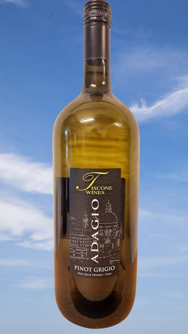 ADAGIO Pinot Grigio IGT Vini Tiscone 1,5 L MAGNUM