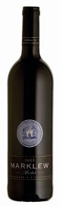 05 Merlot WO MARKLEW  Estate