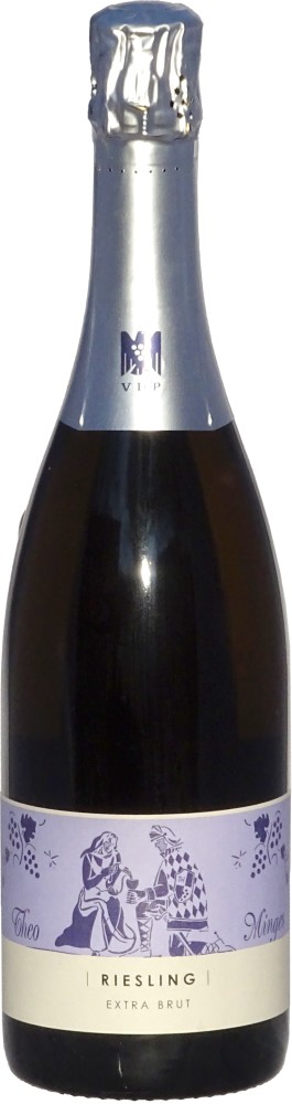 16 Riesling Sekt Extra Brut handger.MINGES BIO