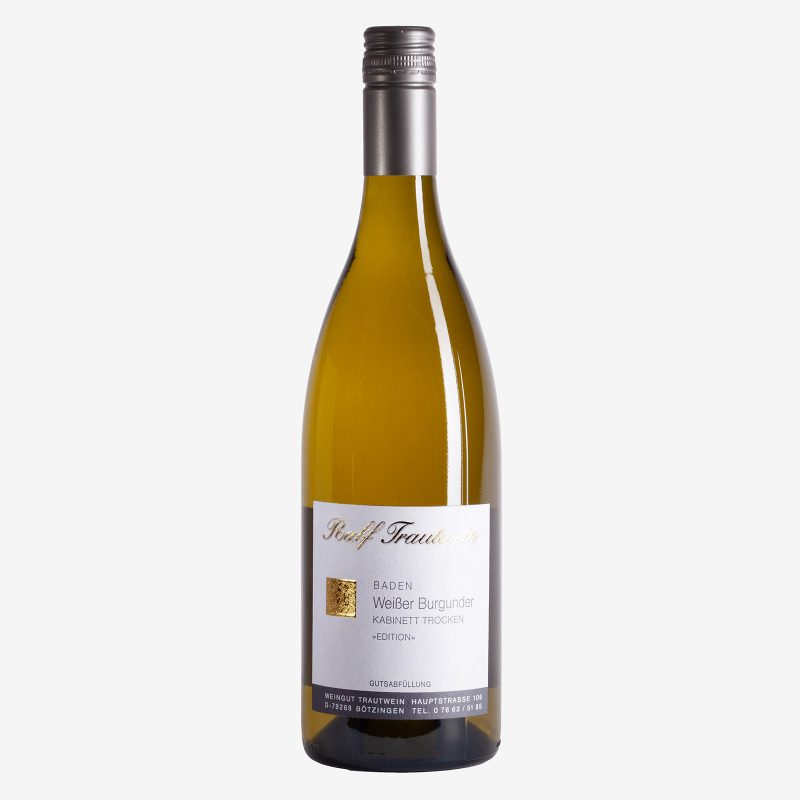 22 Weisser Burgunder Edition Kabinett trocken, Weingut Trautwein