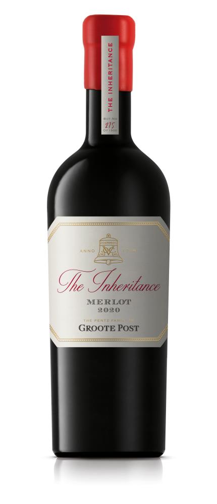 21 THE INHERITANCE Merlot WO  Groote Post Vineyards