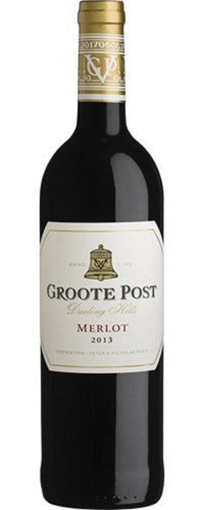 20 Merlot WO  GROOTE POST VINEYARDS