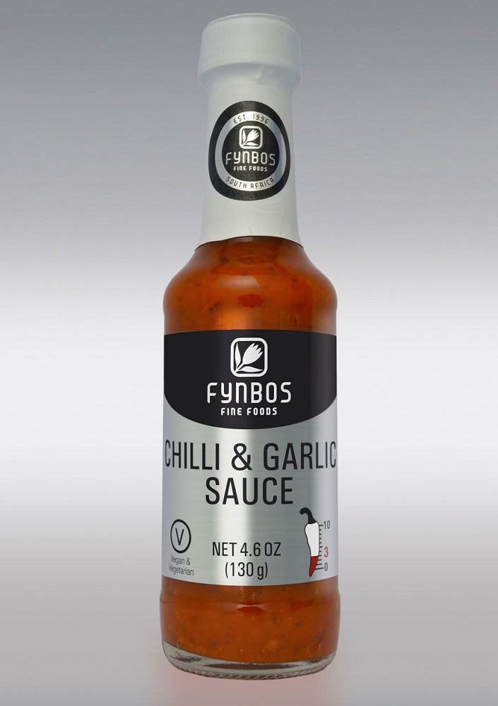 CHILLI & GARLIC SAUCE 130g,  Cape Hothouse