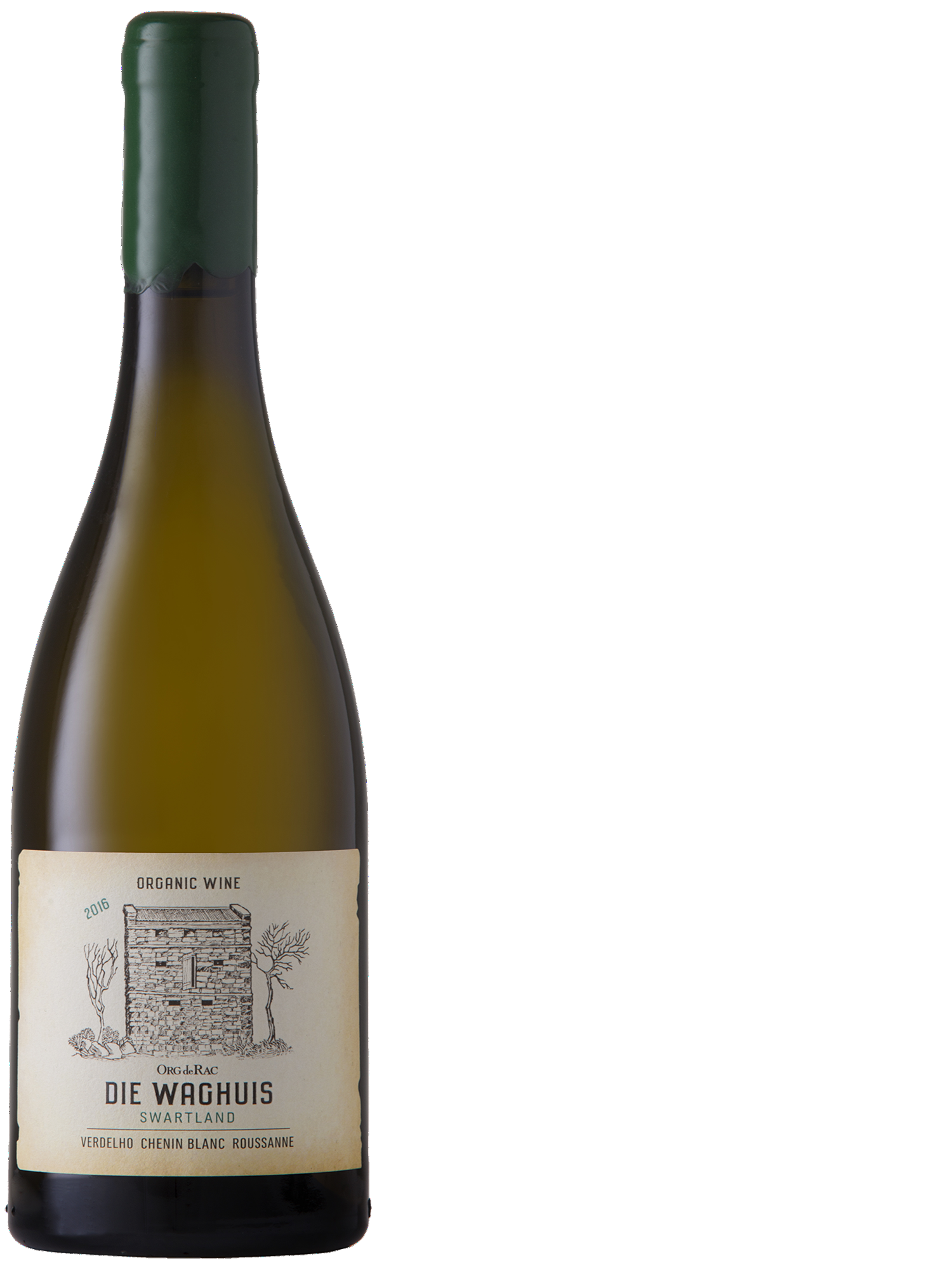 16 DIE WAGHUIS white,  ORG DE RAC,  organic wines
