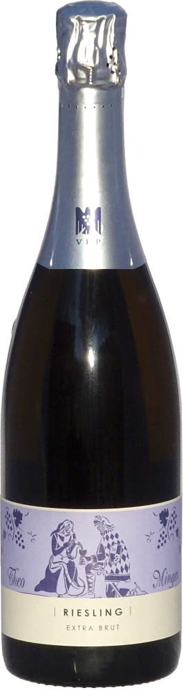 18 Riesling Sekt Extra Brut handger.MINGES BIO