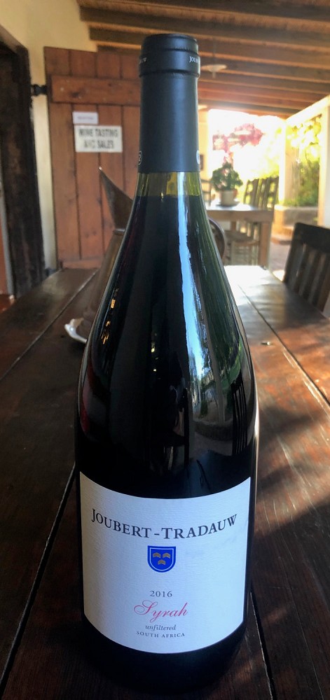 16 Syrah MAGNUM Joubert-Tradauw,  WO Tradouw